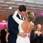 Caitlin & Chad dancing.