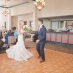 Kelsey and Jared dancing.