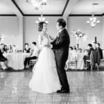 Xuan and her father dancing.