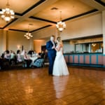 Liz and Bill's first dance.