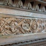 Bronze Room - fireplace detail.