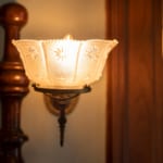 Collins Room - Lamp detail.