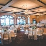 Meritage Ballroom setup for a wedding reception.