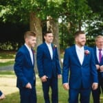 Matt and his groomsmen.