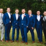 Matt and his groomsmen.