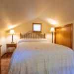 Ice House - loft bedroom.