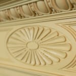 Living Room - fireplace detail. Living Room - fireplace detail.