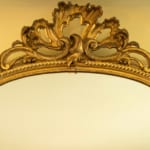 Living Room - mirror frame detail.