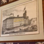 Mandingo Room - framed artwork. Text: Geneva Malt House, Betz & Nester, Geneva, N.Y..