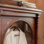 Otis Room - Armoire with bathrobe.