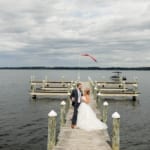 Shannon and Nick on the dock.