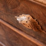 Smith Room - table drawer detail.