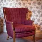 Smith Room - bedside chair. Smith Room - bedside chair.