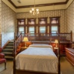 Elegantly designed Study Room at Belhurst Castle.