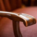 Young Room - chair arm detail. Young Room - chair arm detail.