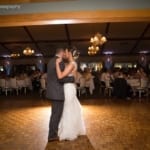 Castle Ballroom - bride & groom dancing on ballroom floor.
