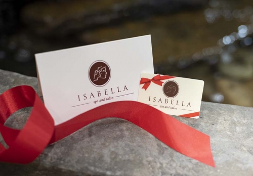 Isabella Spa & Salon Gift Cards.