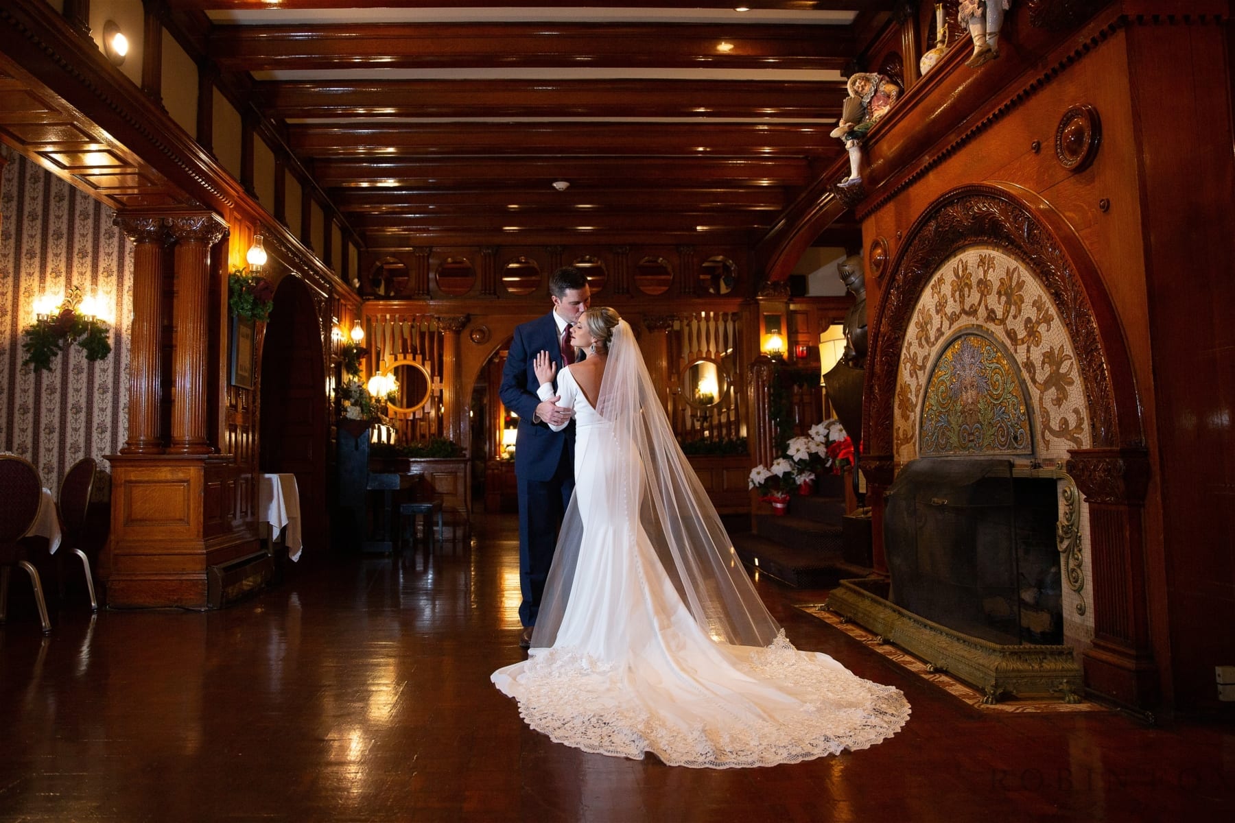 Wedding Venues in Geneva, NY: A Wintertime Fairytale at Belhurst Castle