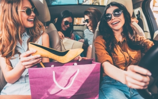 Photo of Girls Shopping in Geneva NY