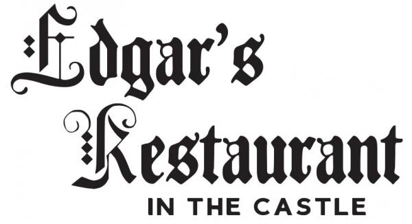 Edgar's Restaurant in the Castle logo.
