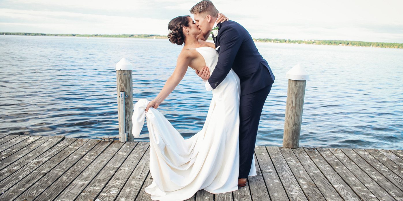 kiss on the dock